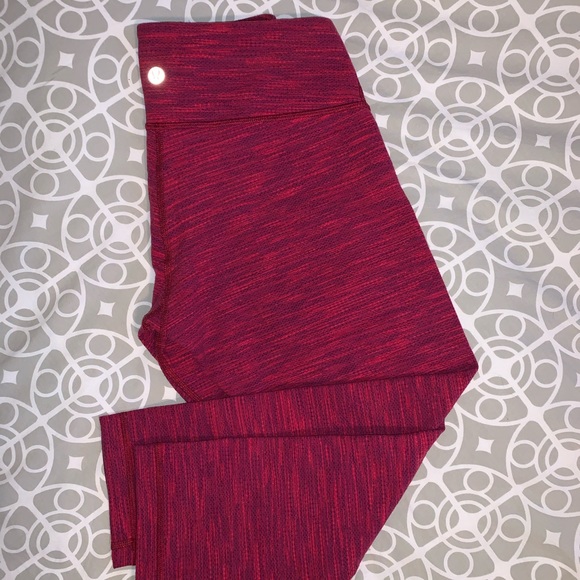 Lululemon 3/4 Luon Tights Size 8 - Picture 4 of 4